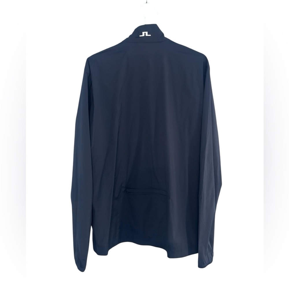 J. LINDEBERG ASH LIGHT PACKABLE JACKET NAVY GOLF NWT SIZE LARGE - Picture 3 of 14
